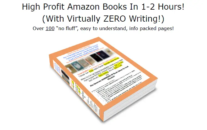 Create High Profit Amazon Books In 1-2 Hours!