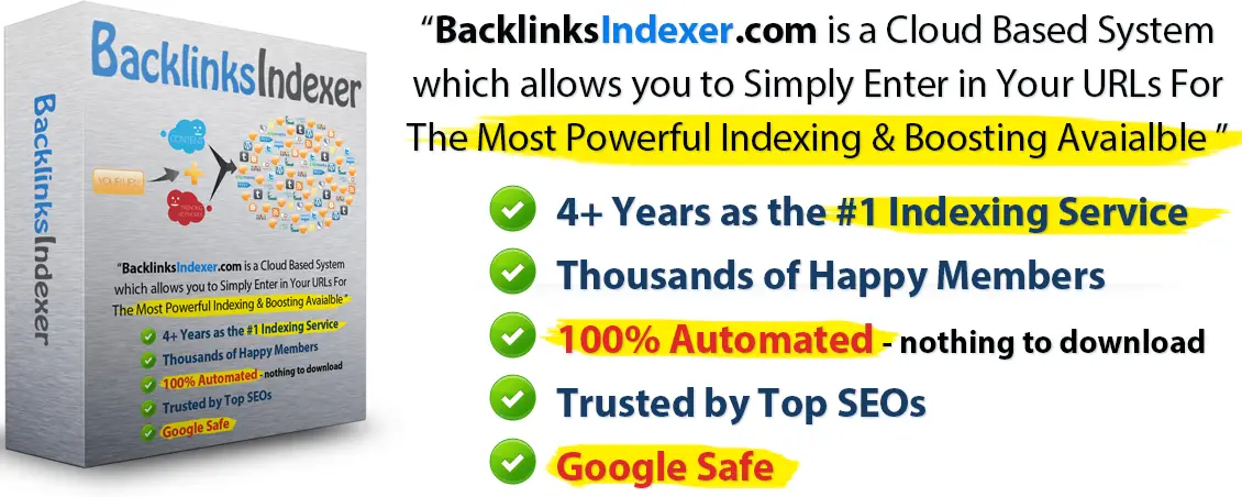 Backlinks Indexer